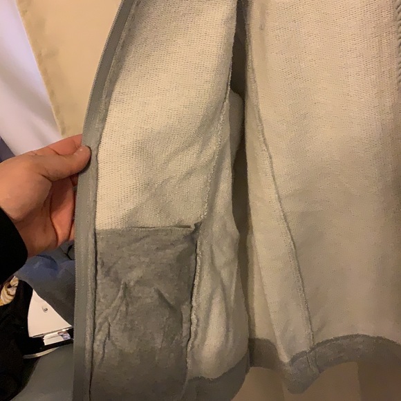 Cute silver sparkly zip down hoodie - Picture 6 of 7